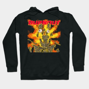 BURNOUT Orange Hoodie